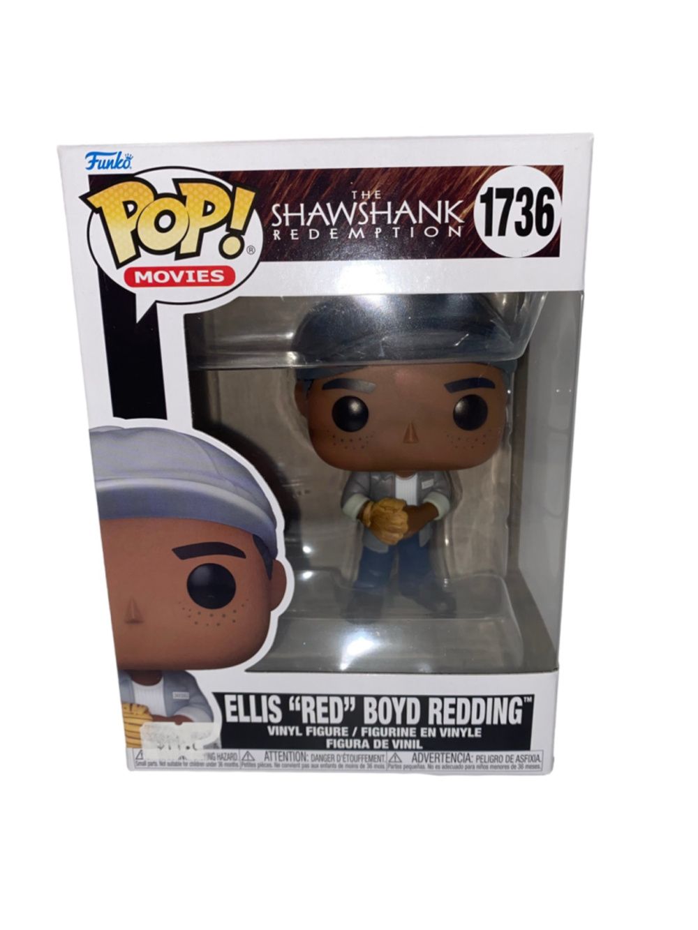 Funko Pop! The Shawshank Redemption Ellis Red Redding Figure One Size